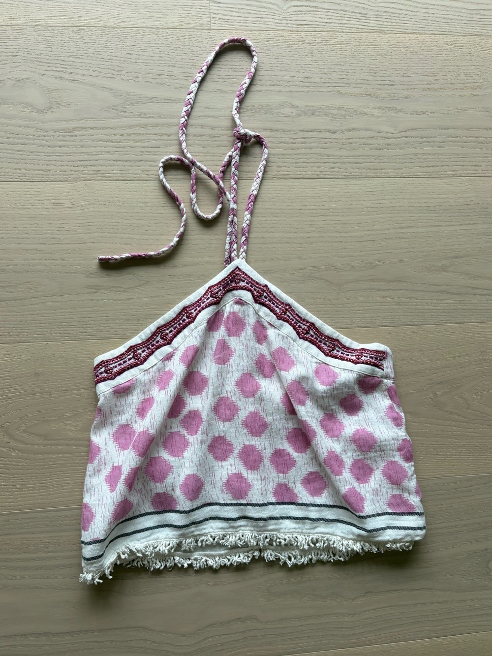 Zara boho halter top